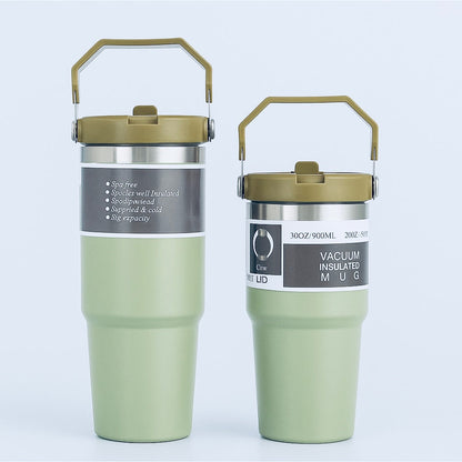 The TiTi's Flip Straw Tumbler with Dazzling Handle | 20 /30 OZ
