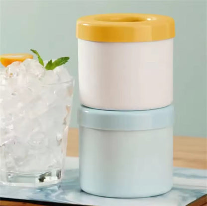 Silicone Ice Cube Mold for Tumblers – DIY Freezer Bucket for Perfect Fit Ice