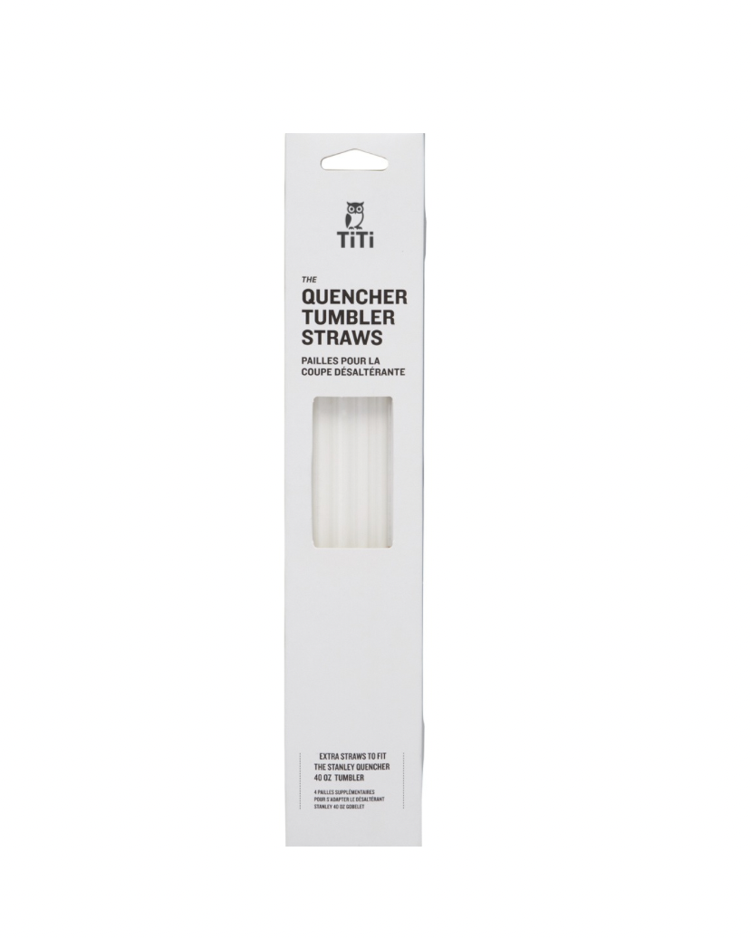 TiTi's Straw Pack  | 40 OZ |  + 2 Brushes