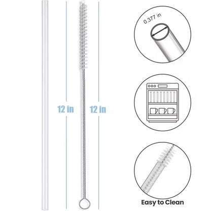 TiTi's Straw Pack  | 40 OZ |  + 2 Brushes