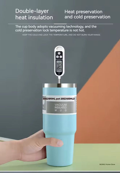 The TiTi's Flip Straw Tumbler with Dazzling Handle | 20 /30 OZ
