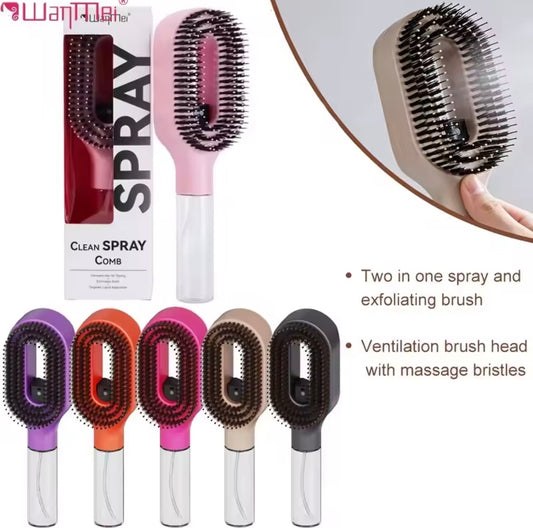 MistBrush™ – The 2-in-1 Spray Brush for Smooth, Tangle-Free Hair