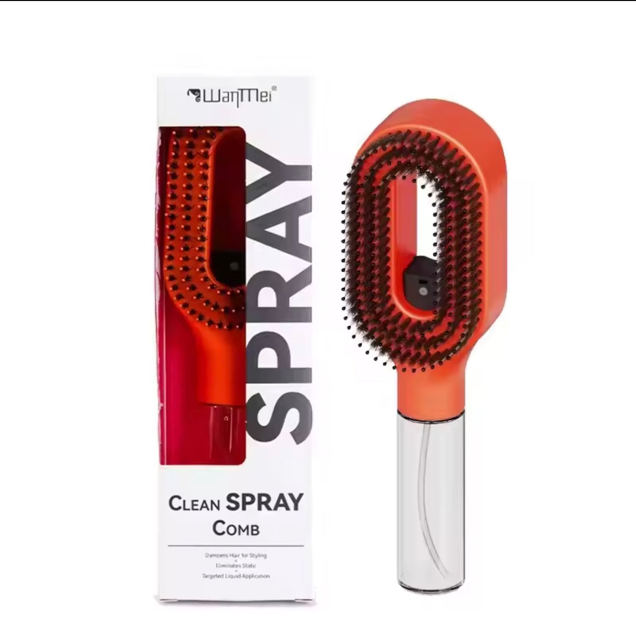 MistBrush™ – The 2-in-1 Spray Brush for Smooth, Tangle-Free Hair