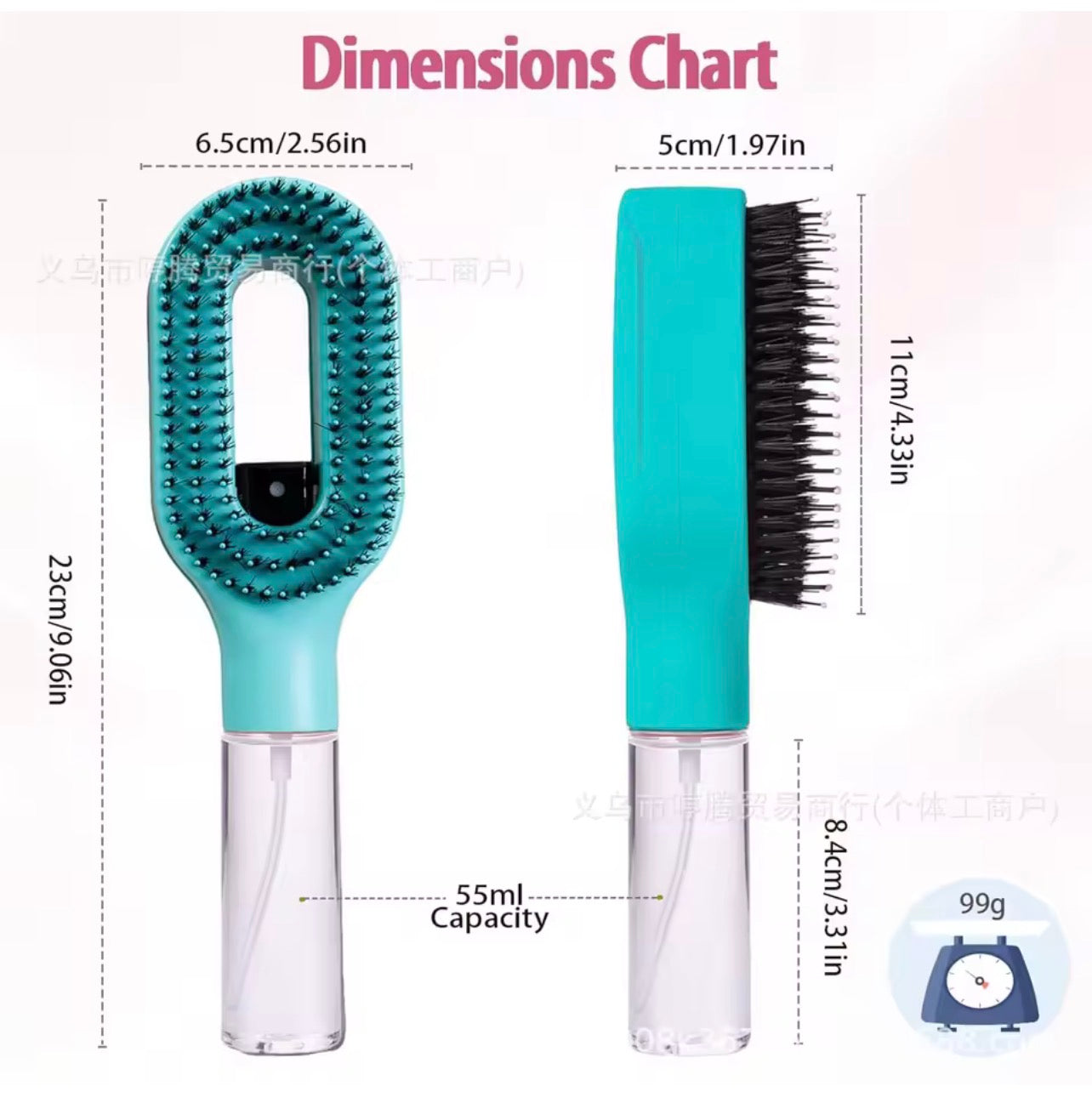 MistBrush™ – The 2-in-1 Spray Brush for Smooth, Tangle-Free Hair